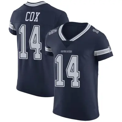 Men's Elite Jabril Cox Dallas Cowboys Navy Team Color Vapor Untouchable Jersey