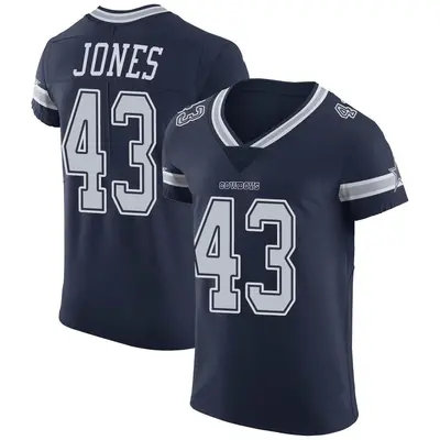 Men's Elite Joe Jones Dallas Cowboys Navy Team Color Vapor Untouchable Jersey