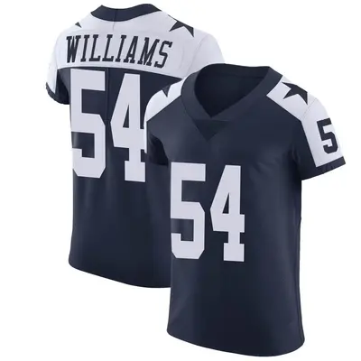 Men's Elite Sam Williams Dallas Cowboys Navy Alternate Vapor Untouchable Jersey