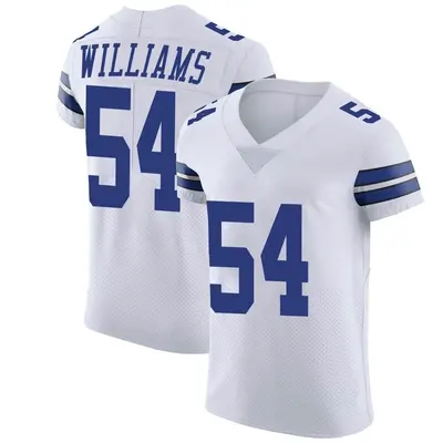 Men's Elite Sam Williams Dallas Cowboys White Vapor Untouchable Jersey