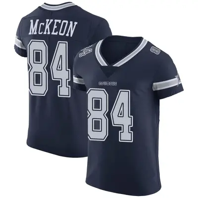 Men's Elite Sean McKeon Dallas Cowboys Navy Team Color Vapor Untouchable Jersey