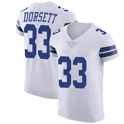 Men's Elite Tony Dorsett Dallas Cowboys White Vapor Untouchable Jersey
