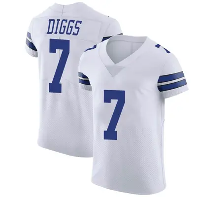 Men's Elite Trevon Diggs Dallas Cowboys White Vapor Untouchable Jersey