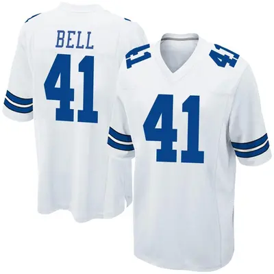 Men's Game Markquese Bell Dallas Cowboys White Jersey