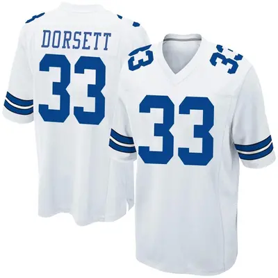 Men's Game Tony Dorsett Dallas Cowboys White Jersey
