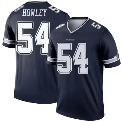 Men's Legend Chuck Howley Dallas Cowboys Navy Jersey