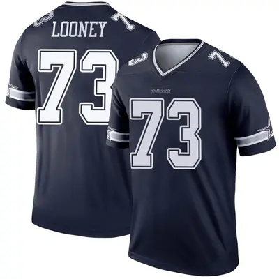 Men's Legend Joe Looney Dallas Cowboys Navy Jersey