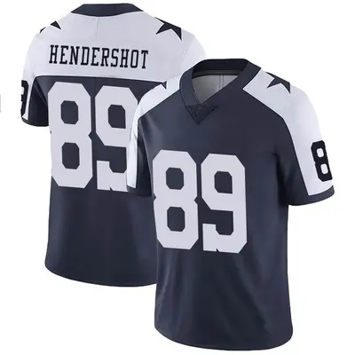 Men's Limited Peyton Hendershot Dallas Cowboys Navy Alternate Vapor Untouchable Jersey