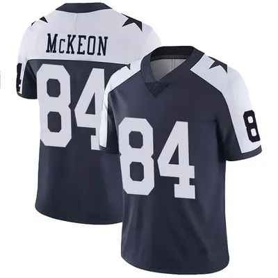 Men's Limited Sean McKeon Dallas Cowboys Navy Alternate Vapor Untouchable Jersey