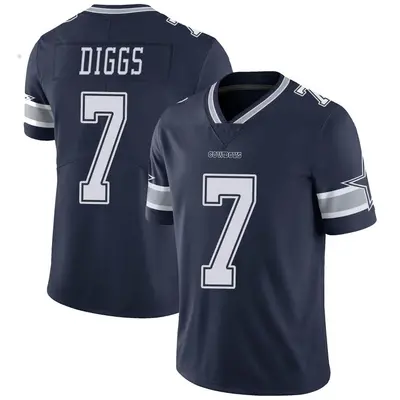 Men's Limited Trevon Diggs Dallas Cowboys Navy Team Color Vapor Untouchable Jersey