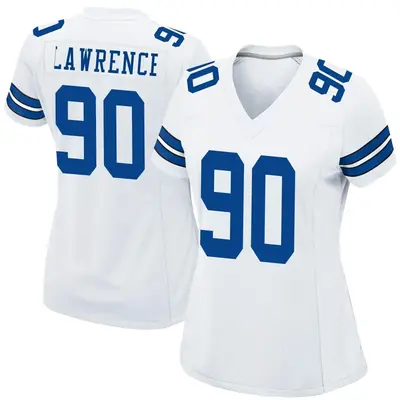 Women's Game Demarcus Lawrence Dallas Cowboys White DeMarcus Lawrence Jersey