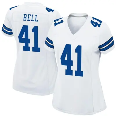 Women's Game Markquese Bell Dallas Cowboys White Jersey
