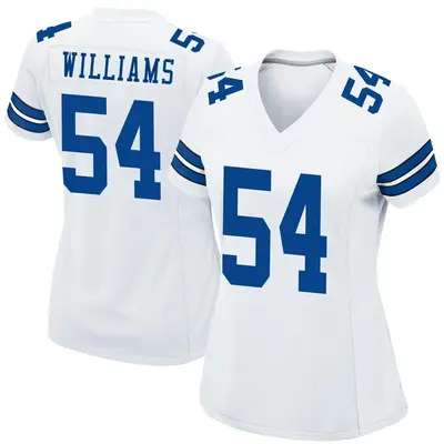 Women's Game Sam Williams Dallas Cowboys White Jersey