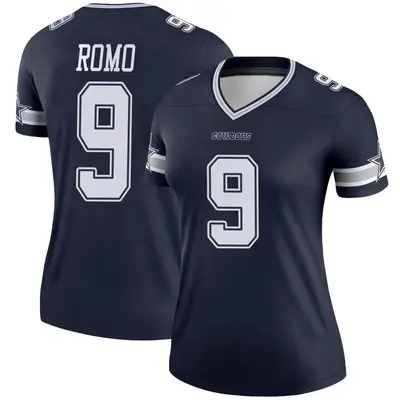 Women's Legend Tony Romo Dallas Cowboys Navy Jersey