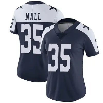 Women's Limited Ryan Nall Dallas Cowboys Navy Alternate Vapor Untouchable Jersey