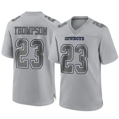 Youth Game Darian Thompson Dallas Cowboys Gray Atmosphere Fashion Jersey