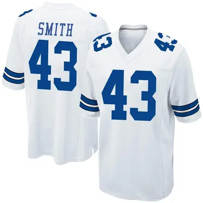 Youth Game Ito Smith Dallas Cowboys White Jersey