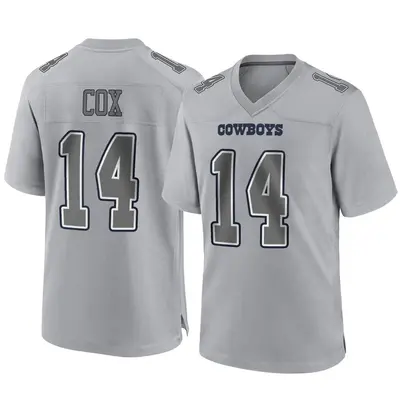 Youth Game Jabril Cox Dallas Cowboys Gray Atmosphere Fashion Jersey