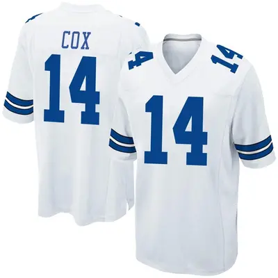 Youth Game Jabril Cox Dallas Cowboys White Jersey