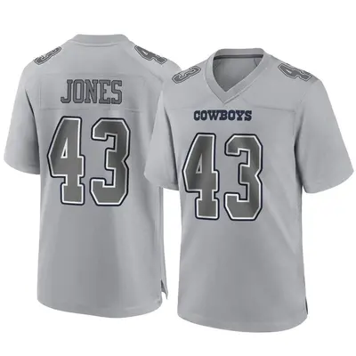 Youth Game Joe Jones Dallas Cowboys Gray Atmosphere Fashion Jersey