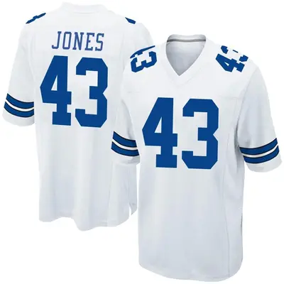 Youth Game Joe Jones Dallas Cowboys White Jersey