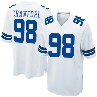 Youth Game Tyrone Crawford Dallas Cowboys White Jersey