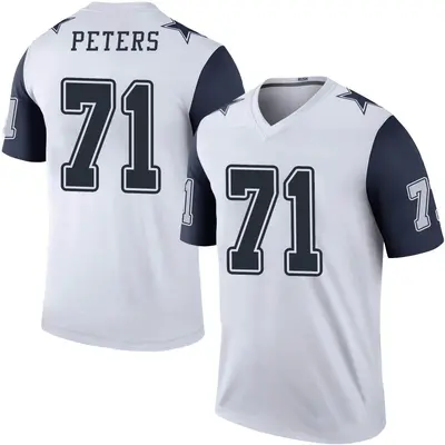 Youth Legend Jason Peters Dallas Cowboys White Color Rush Jersey