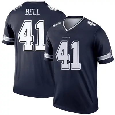 Youth Legend Markquese Bell Dallas Cowboys Navy Jersey