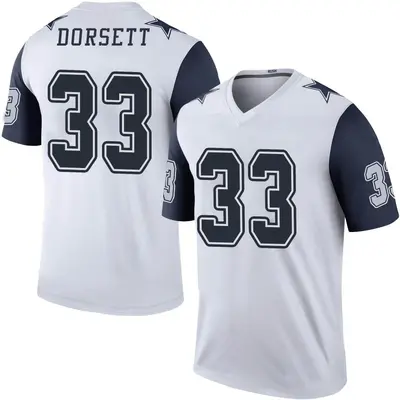 Youth Legend Tony Dorsett Dallas Cowboys White Color Rush Jersey