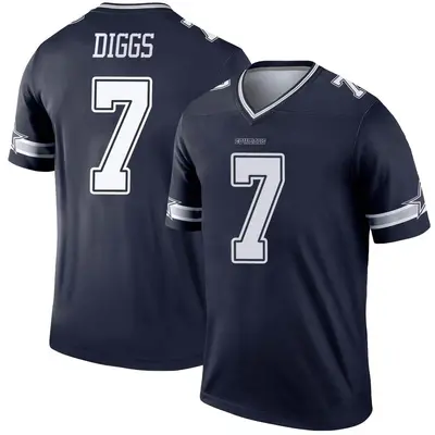 Youth Legend Trevon Diggs Dallas Cowboys Navy Jersey