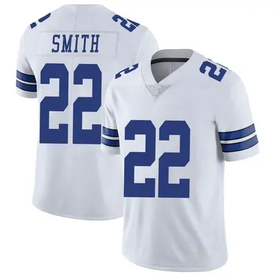 Youth Limited Emmitt Smith Dallas Cowboys White Vapor Untouchable Jersey