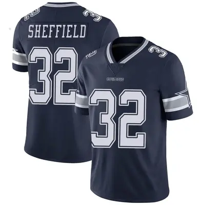 Youth Limited Kendall Sheffield Dallas Cowboys Navy Team Color Vapor Untouchable Jersey