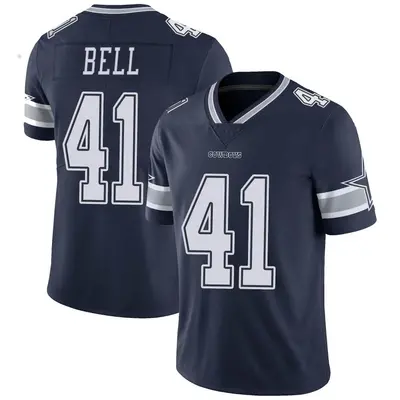 Youth Limited Markquese Bell Dallas Cowboys Navy Team Color Vapor Untouchable Jersey