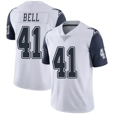 Youth Limited Markquese Bell Dallas Cowboys White Color Rush Vapor Untouchable Jersey