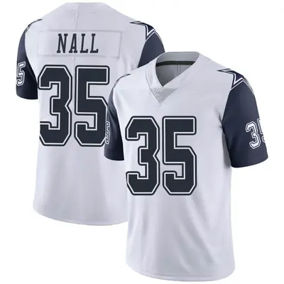 Youth Limited Ryan Nall Dallas Cowboys White Color Rush Vapor Untouchable Jersey