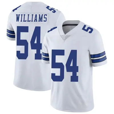 Youth Limited Sam Williams Dallas Cowboys White Vapor Untouchable Jersey