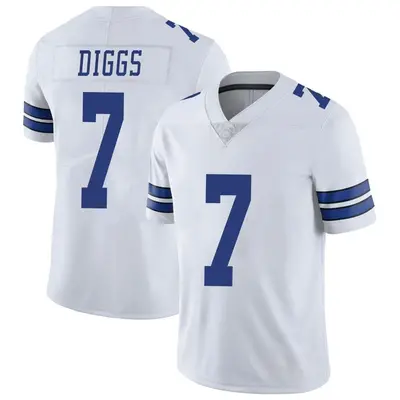 Youth Limited Trevon Diggs Dallas Cowboys White Vapor Untouchable Jersey
