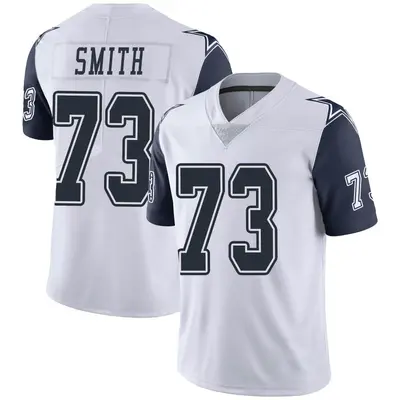 Youth Limited Tyler Smith Dallas Cowboys White Color Rush Vapor Untouchable Jersey