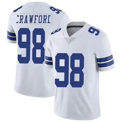 Youth Limited Tyrone Crawford Dallas Cowboys White Vapor Untouchable Jersey